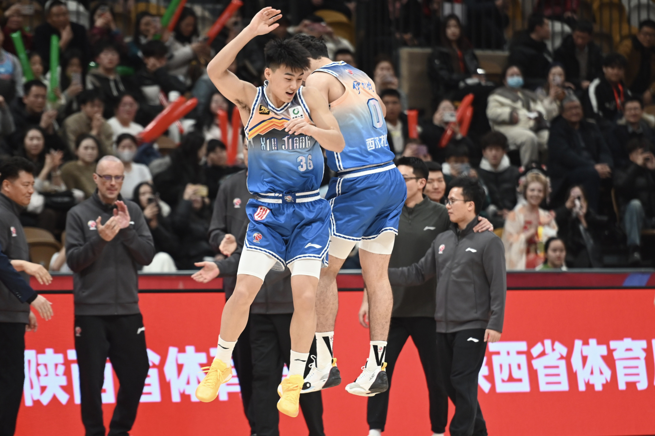 新疆男篮与天津队将在赛场上交锋